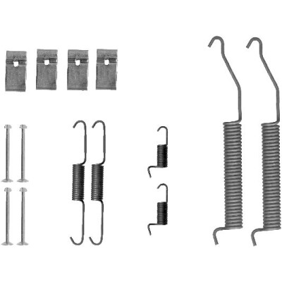 Kit d'accessoires, mâchoires de frein HELLA 8DZ 355 200-951