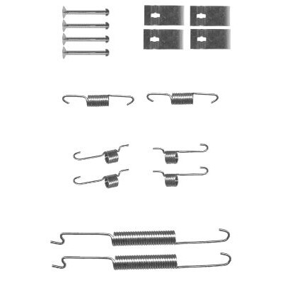 Kit d'accessoires, mâchoire de frein