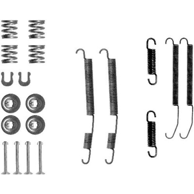 Kit d'accessoires, mâchoires de frein HELLA 8DZ 355 201-071