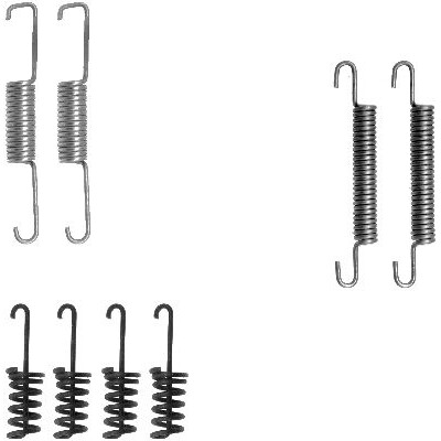 Kit d'accessoires, mâchoires de frein de stationnement HELLA 8DZ 355 201-771