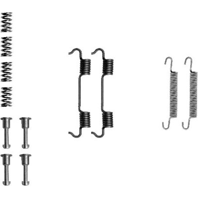 Kit d'accessoires, mâchoires de frein de stationnement HELLA 8DZ 355 201-801