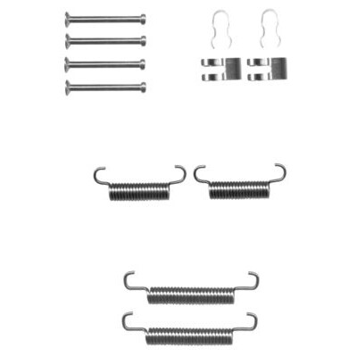 Kit d'accessoires, mâchoires de frein de stationnement HELLA 8DZ 355 201-861
