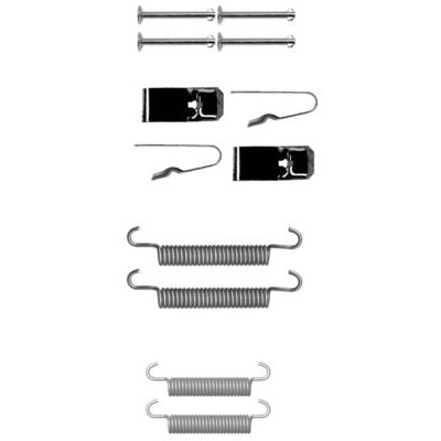 Kit d'accessoires, mâchoires de frein de stationnement HELLA 8DZ 355 202-011