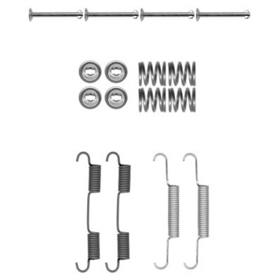 Kit d'accessoires, mâchoires de frein de stationnement HELLA 8DZ 355 202-071
