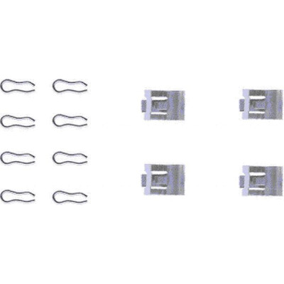 Kit d'accessoires, plaquettes de frein HELLA 8DZ 355 202-201