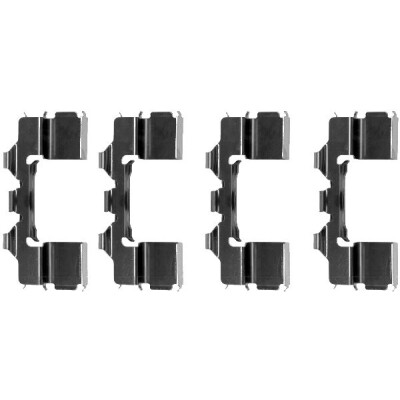 Kit d'accessoires, plaquettes de frein HELLA 8DZ 355 202-301