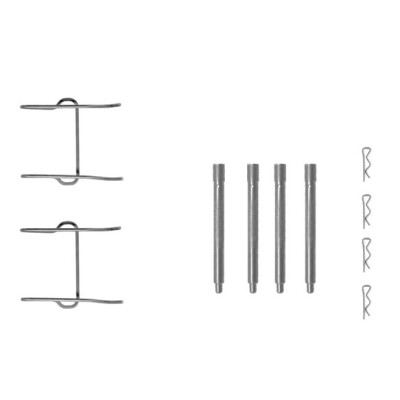 Kit d'accessoires, plaquettes de frein HELLA 8DZ 355 202-401