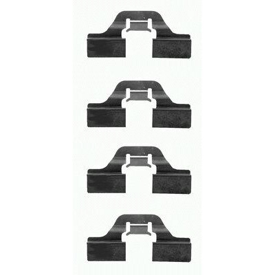 Kit d'accessoires, plaquettes de frein HELLA 8DZ 355 202-621