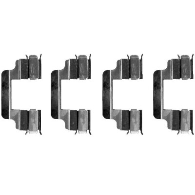 Kit d'accessoires, plaquettes de frein HELLA 8DZ 355 202-701