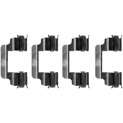 Kit d'accessoires, plaquettes de frein HELLA 8DZ 355 202-711