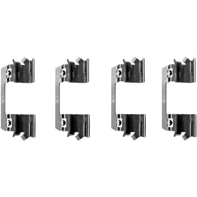 Kit d'accessoires, plaquettes de frein HELLA 8DZ 355 202-731