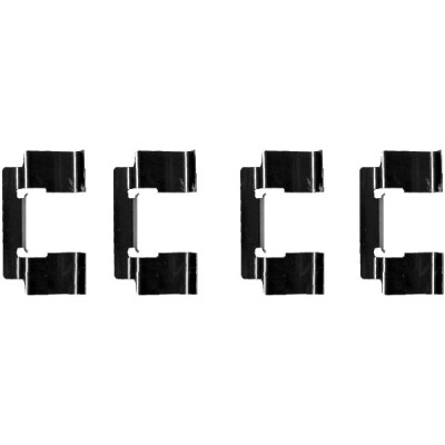 Kit d'accessoires, plaquettes de frein HELLA 8DZ 355 202-741