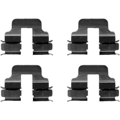 Kit d'accessoires, plaquettes de frein HELLA 8DZ 355 202-801