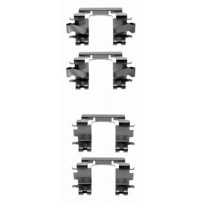 Kit d'accessoires, plaquettes de frein HELLA 8DZ 355 202-831