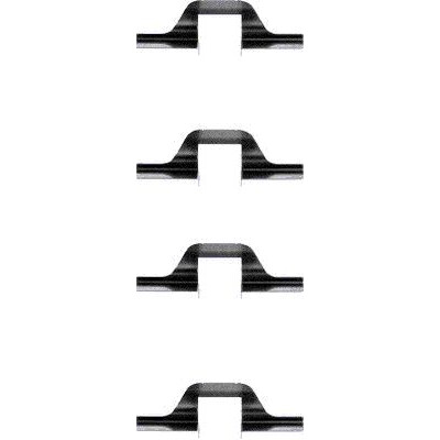 Kit d'accessoires, plaquettes de frein HELLA 8DZ 355 202-881
