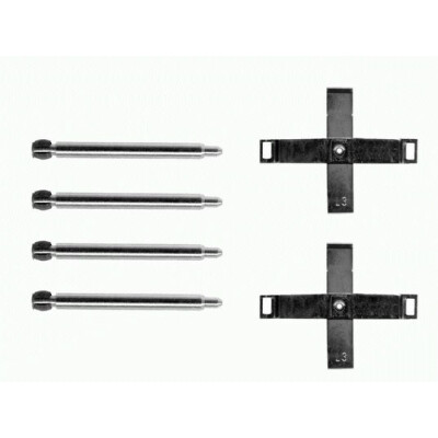 Kit d'accessoires, plaquettes de frein HELLA 8DZ 355 202-941