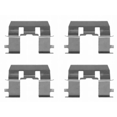 Kit d'accessoires, plaquettes de frein HELLA 8DZ 355 203-021