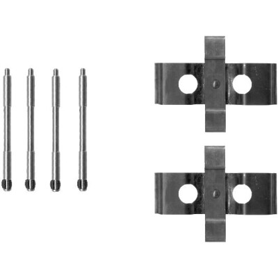 Kit d'accessoires, plaquettes de frein HELLA 8DZ 355 203-051