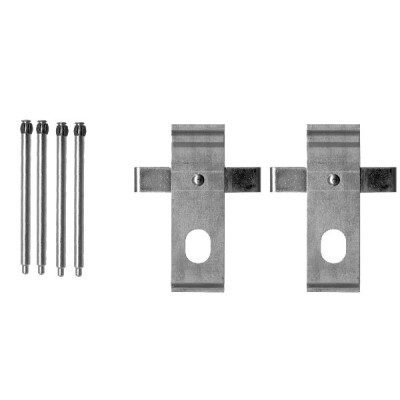 Kit d'accessoires, plaquettes de frein HELLA 8DZ 355 203-111