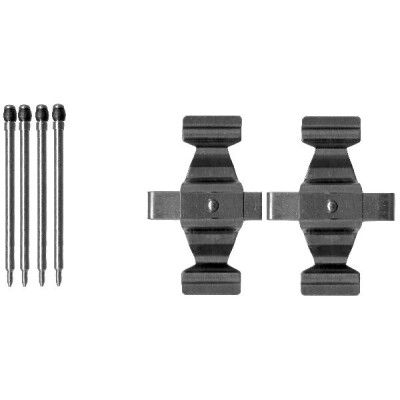 Kit d'accessoires, plaquettes de frein HELLA 8DZ 355 203-121