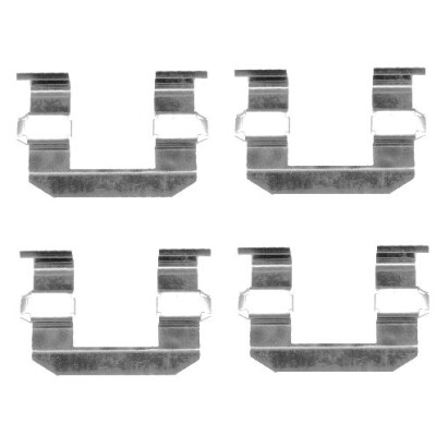 Kit d'accessoires, plaquettes de frein HELLA 8DZ 355 203-131