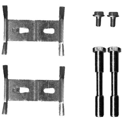 Kit d'accessoires, plaquettes de frein HELLA 8DZ 355 203-181