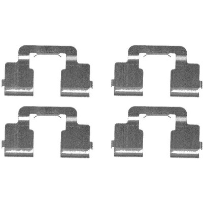 Kit d'accessoires, plaquettes de frein HELLA 8DZ 355 203-341