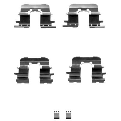 Kit d'accessoires, plaquettes de frein HELLA 8DZ 355 203-911