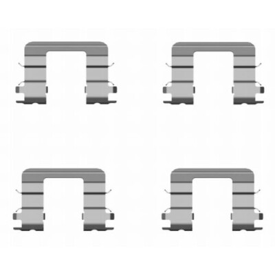 Kit d'accessoires, plaquettes de frein HELLA 8DZ 355 204-131