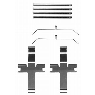 Kit d'accessoires, plaquettes de frein HELLA 8DZ 355 204-171