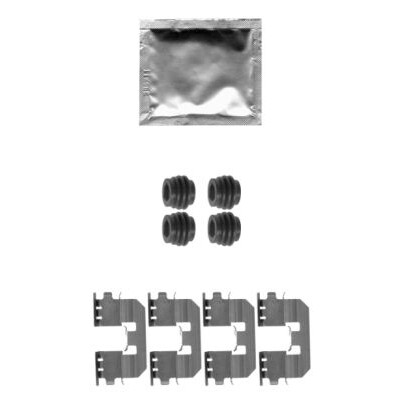 Kit d'accessoires, plaquettes de frein HELLA 8DZ 355 204-331