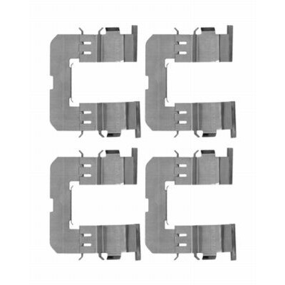 Kit d'accessoires, plaquettes de frein HELLA 8DZ 355 204-361