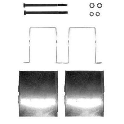 Kit d'accessoires, plaquettes de frein HELLA 8DZ 355 204-461