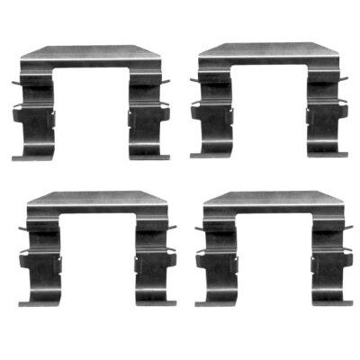Kit d'accessoires, plaquettes de frein HELLA 8DZ 355 204-491