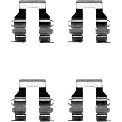 Kit d'accessoires, plaquettes de frein HELLA 8DZ 355 205-001