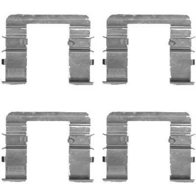 Kit d'accessoires, plaquettes de frein HELLA 8DZ 355 205-061