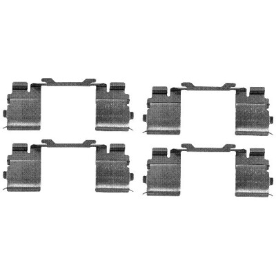 Kit d'accessoires, plaquettes de frein HELLA 8DZ 355 205-121
