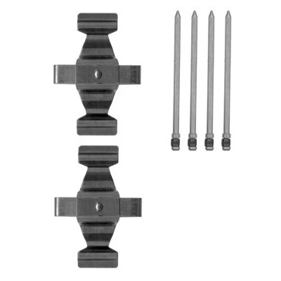 Kit d'accessoires, plaquettes de frein HELLA 8DZ 355 205-311
