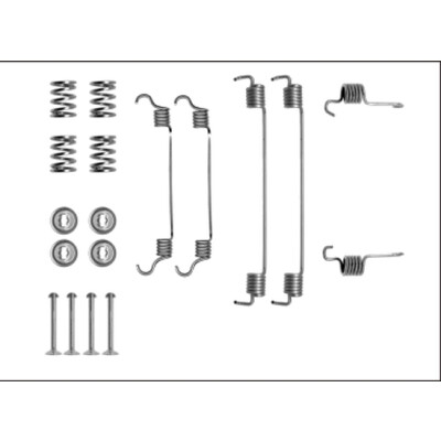 Kit d'accessoires, mâchoire de frein