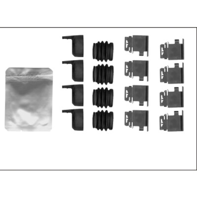 Kit d'accessoires, plaquettes de frein HELLA 8DZ 355 206-001