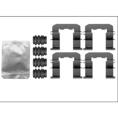 Kit d'accessoires, plaquettes de frein HELLA 8DZ 355 206-201