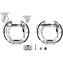 Jeu de mâchoires de frein HELLA 8DB 355 004-431