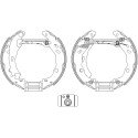 Jeu de mâchoires de frein HELLA 8DB 355 005-111