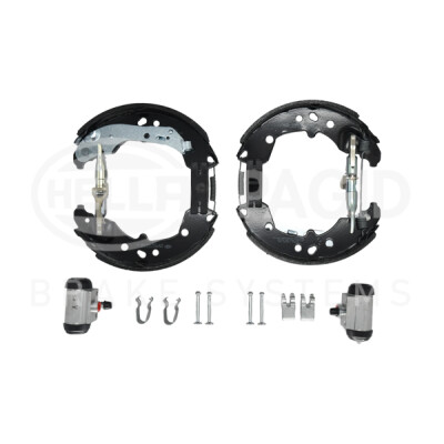 Jeu de mâchoires de frein HELLA 8DB 355 038-051