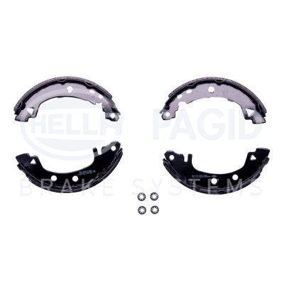 Jeu de mâchoires de frein HELLA 8DB 355 001-061