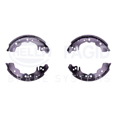 Jeu de mâchoires de frein HELLA 8DB 355 003-071