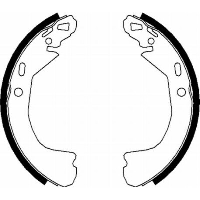 Jeu de mâchoires de frein
