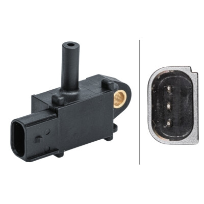 Capteur de pression des gaz d'échappement HELLA 6PP 009 409-541