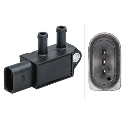 Capteur de pression des gaz d'échappement HELLA 6PP 009 409-621