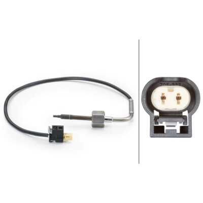Capteur de température des gaz d'échappement HELLA 6PT 014 494-011